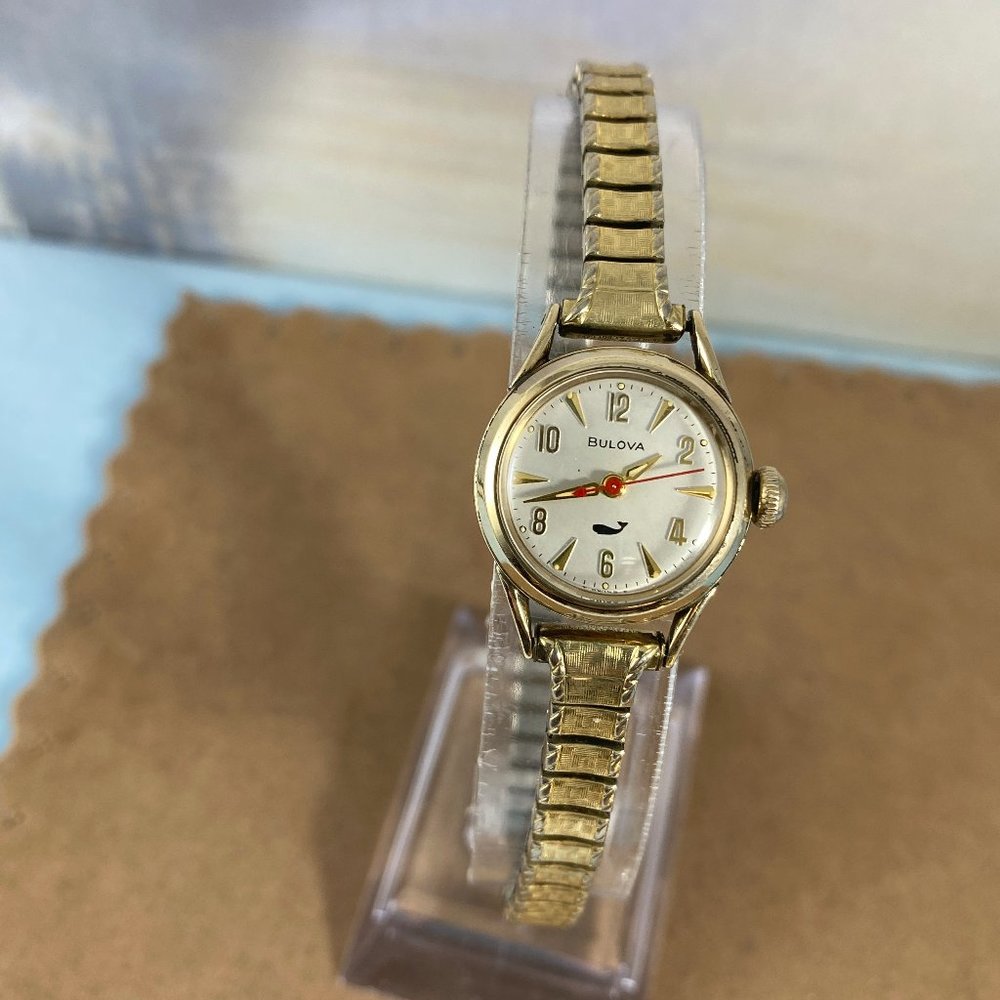Vintage Sea King Watch1971 Bulova Gold Filled water resistant